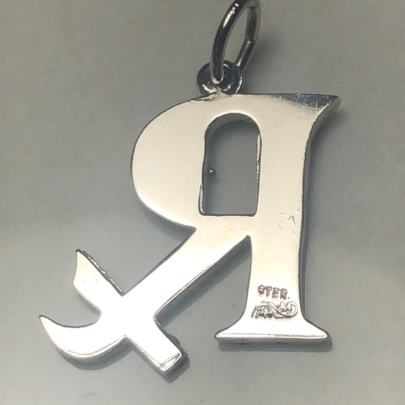 Prescription Pharmacist Doctor Medical sterling silver‎ vintage bracelet charm - Picture 2 of 3